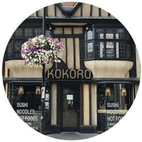 KOKORO  Japanese homemade sushi and hot food restaurant